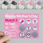 Gift Scratch Cards for Mum and Dad