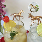 Kentucky Derby Horse Drink Stirrers