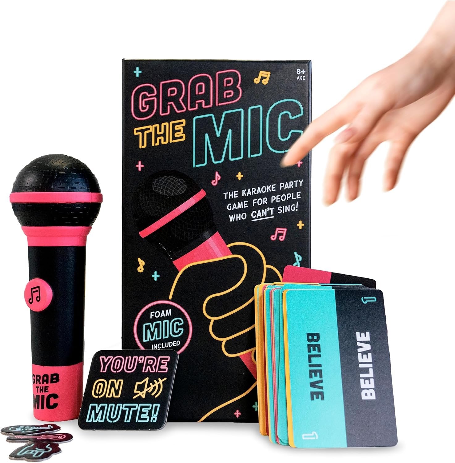 Grab The Mic - The Party Game For People Who Can't Sing!