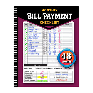 Bill Tracker Notebook