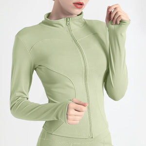 Quick-Drying Yoga Long Sleeve Jacket For Women