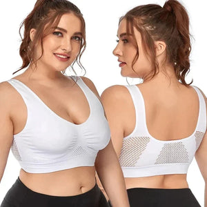 Mesh Breathable Sports Bra