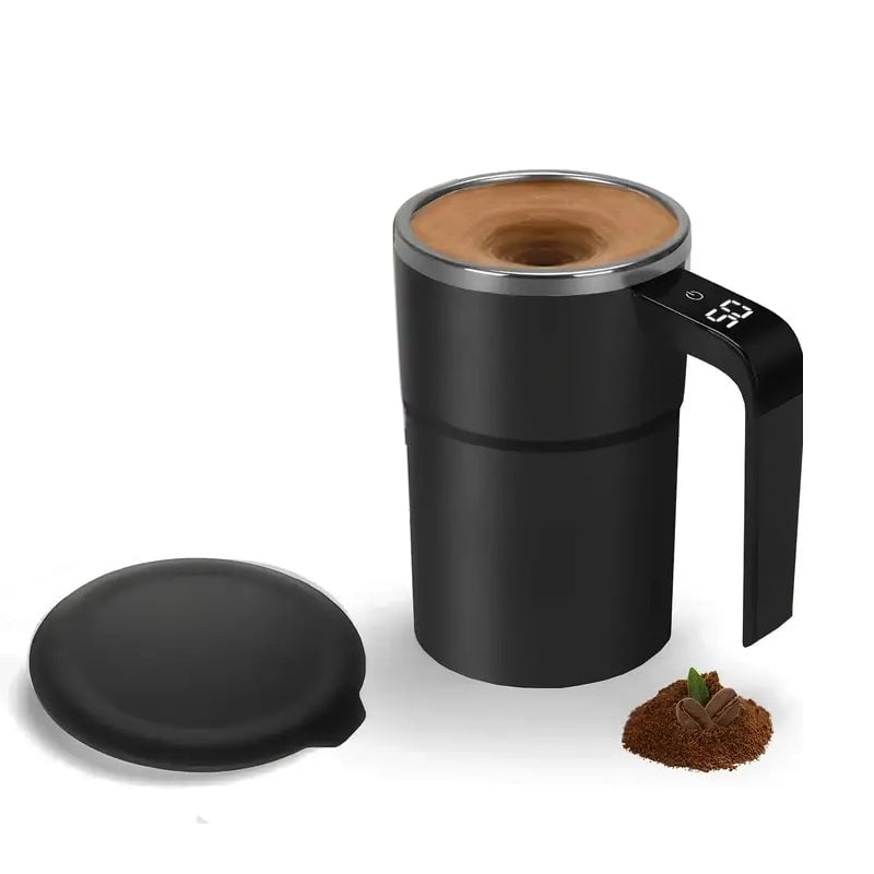 Self Stirring Coffee Mug With Lid