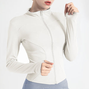 Quick-Drying Yoga Long Sleeve Jacket For Women