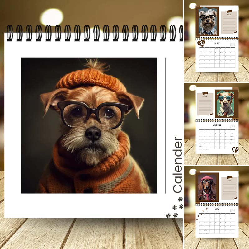 Stylish Dogs and Cats Calendar