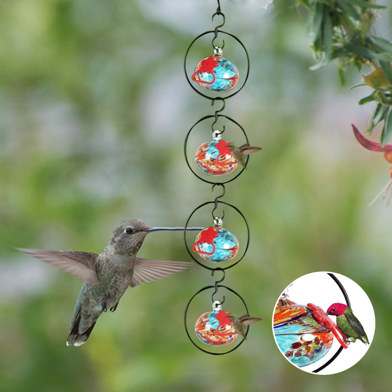 Charming Wind Chimes Hummingbird feeders