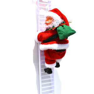 Electric climbing Santa Claus