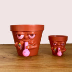 Pot Smoking Potted Planter