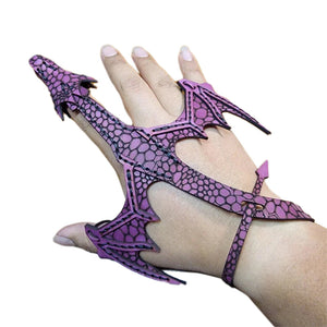 Leather Hand Dragon Cuff - PRE-ORDER NOW AND SAVE! 🌟