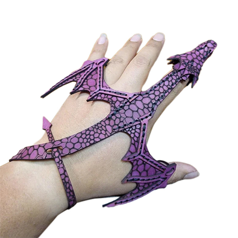 Leather Hand Dragon Cuff - PRE-ORDER NOW AND SAVE! 🌟