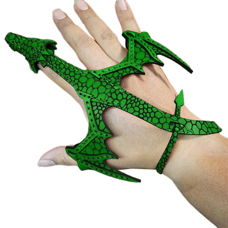 Leather Hand Dragon Cuff - PRE-ORDER NOW AND SAVE! 🌟