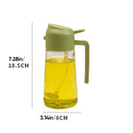 2 in 1 Glass Oil Sprayer & Dispenser