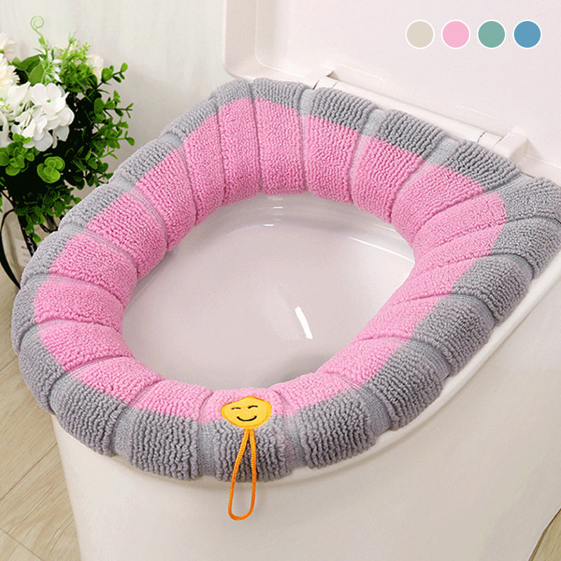 Two-Tone Soft Toilet Seat Cover