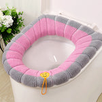 Two-Tone Soft Toilet Seat Cover