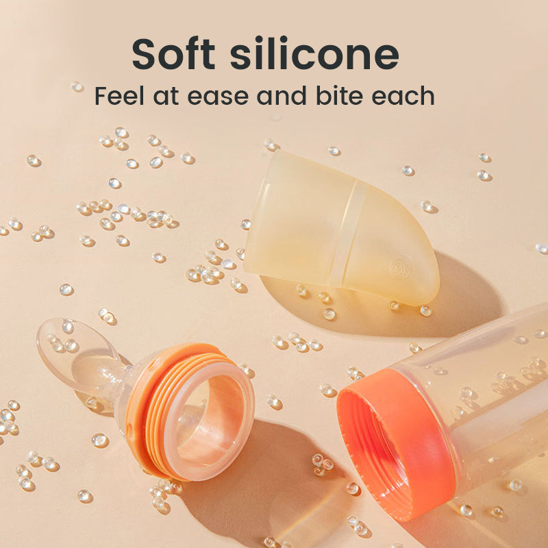 Baby Silicone Food Dispensing Spoon