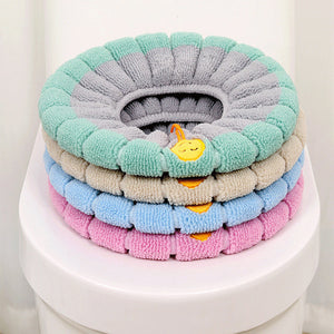 Two-Tone Soft Toilet Seat Cover