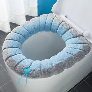 Two-Tone Soft Toilet Seat Cover