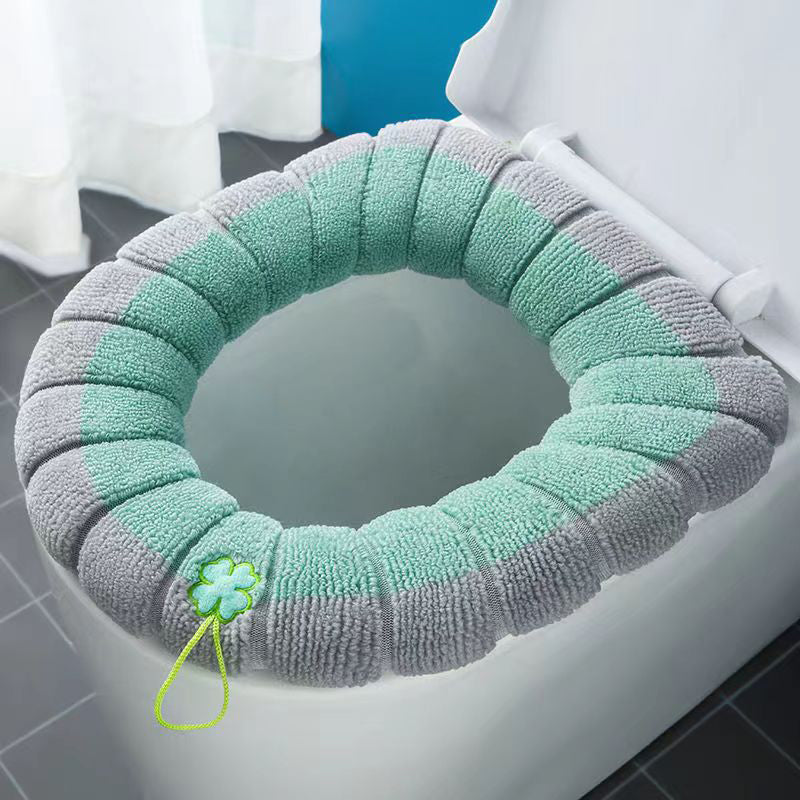 Two-Tone Soft Toilet Seat Cover