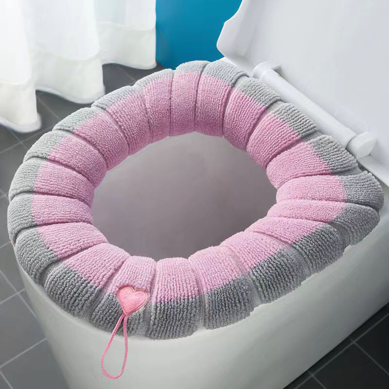 Two-Tone Soft Toilet Seat Cover