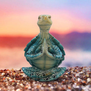 Sea Turtle Meditation Home Decor