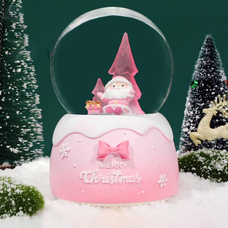 Santa Snow Crystal Ball