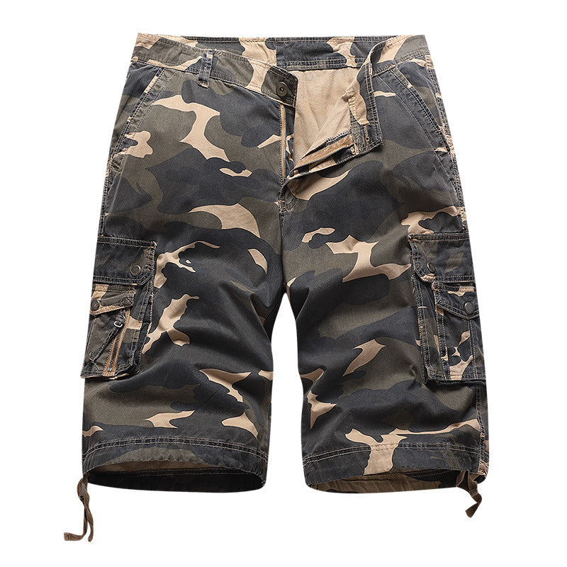 Men’s Loose Cargo Shorts with Big Pocket