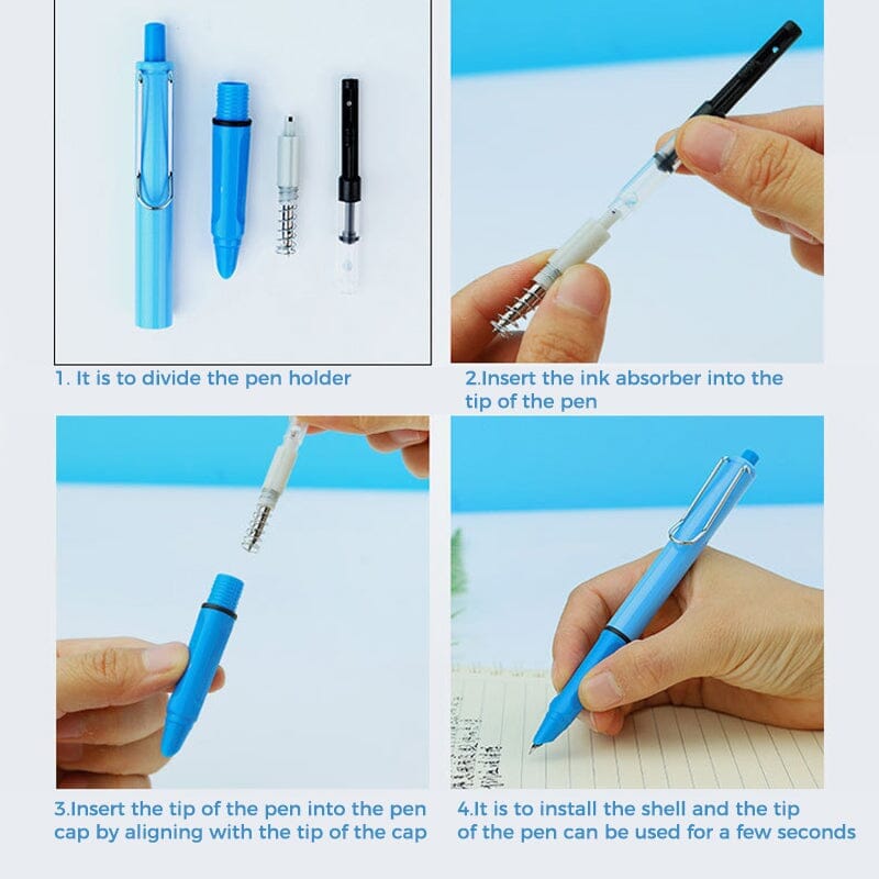 New Retractable Fountain Pen