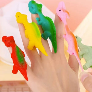 Slingshot Dinosaur Finger Toys (10pcs)