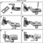 Inner Hinge LED Sensor Light For Kitchen Bedroom