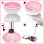 Electric Makeup Brush Cleaner Machine