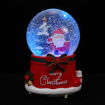 Santa Snow Crystal Ball