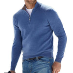 Men's Basic Zipped Sweater