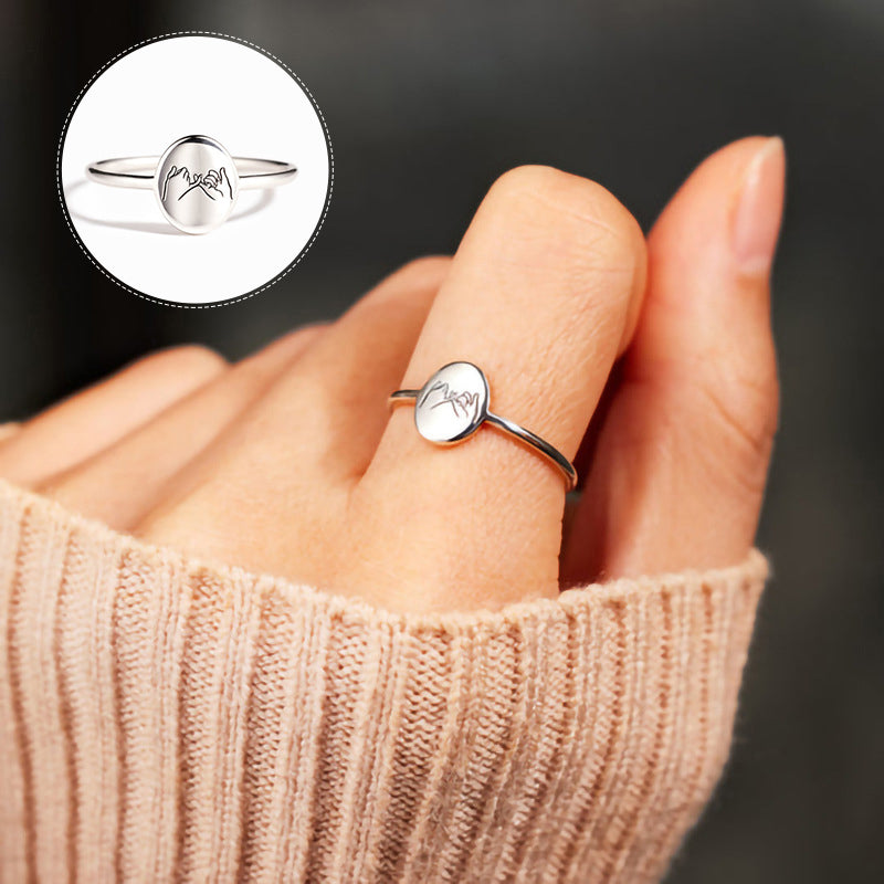 Silver Promise Ring