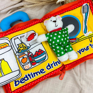 3D Baby Bear Cloth Book