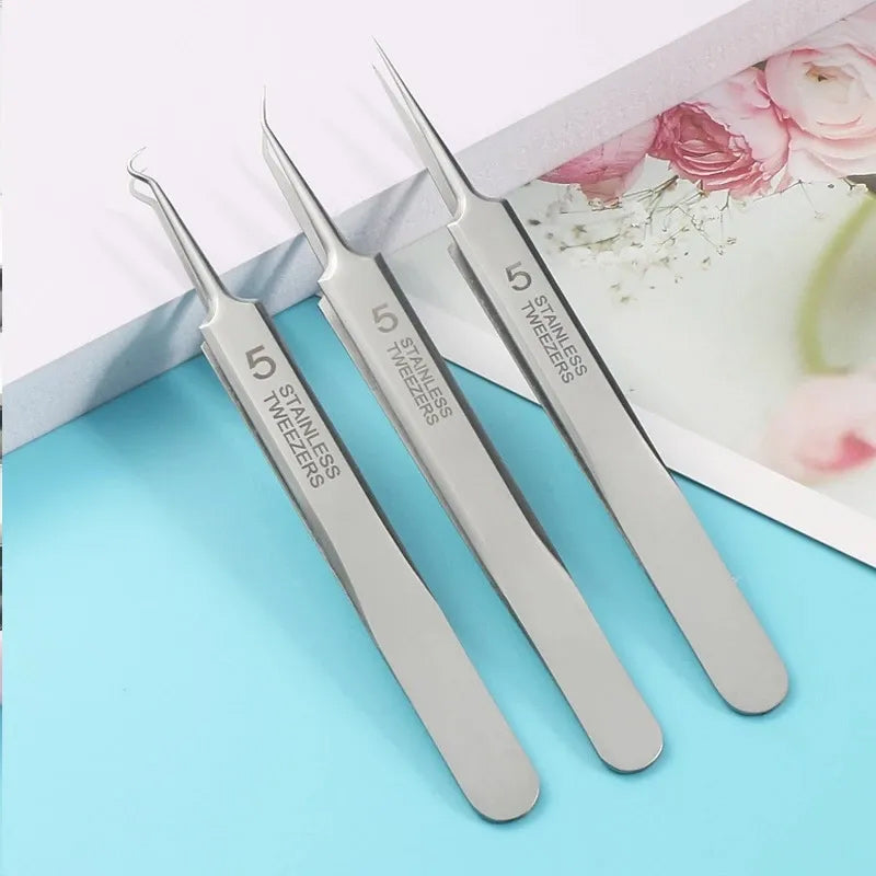 Professional Facial Blackhead Remover Tweezers