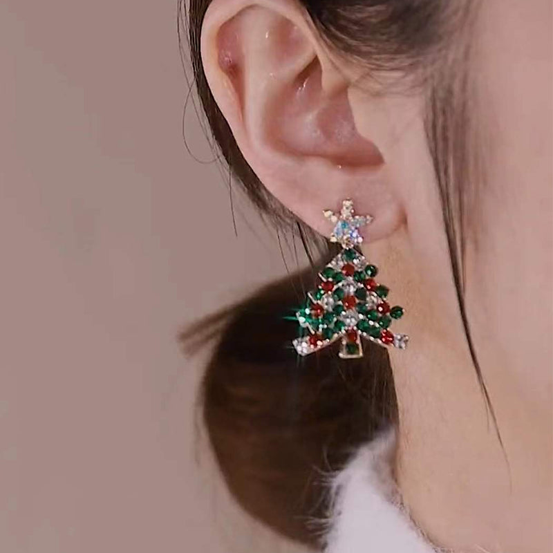 Christmas Tree Earrings