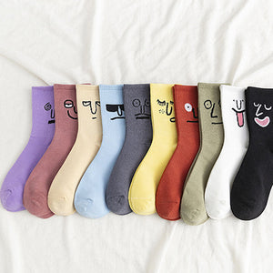 Funny Facial Expression Socks