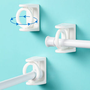 Nail-free Adjustable Rod Bracket Holders(2 pcs)