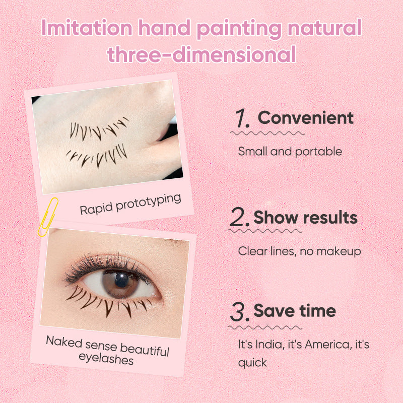 Lazy False Eyelash Stamp (1 Pair)