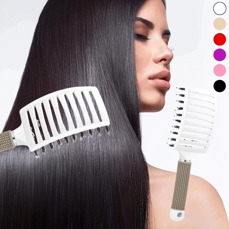 Detangler Bristle Nylon Hairbrush