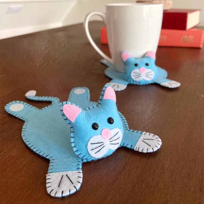 Cute Cat Coasters