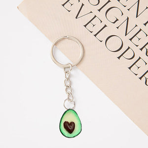 Avocado Friendship Keychain