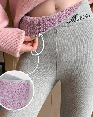 Women's High Waisted Fleece Leggings