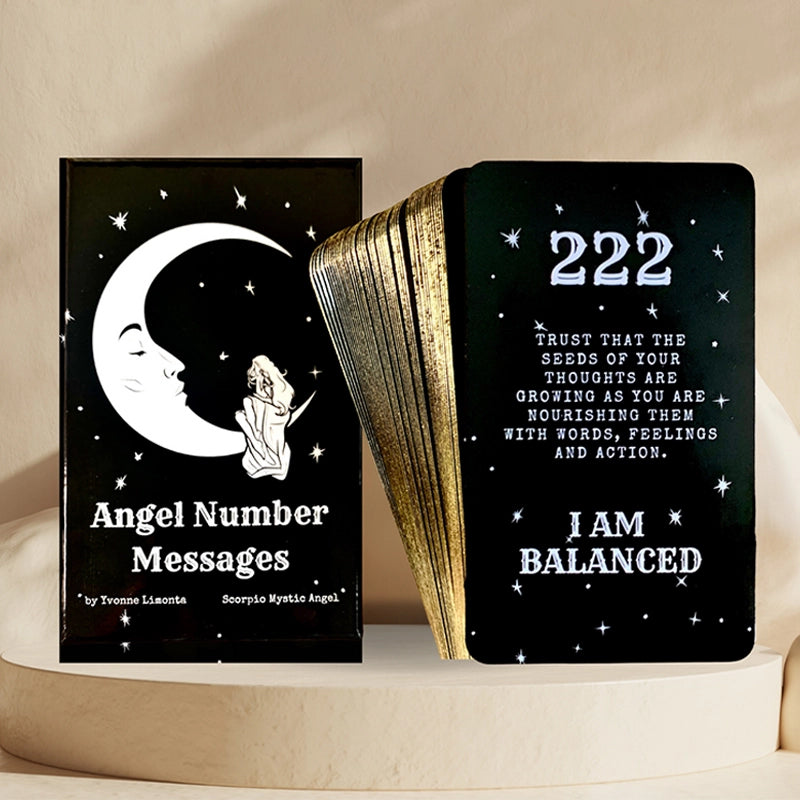 Angel Number Messages & Affirmation Oracle Deck