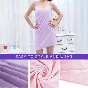 2-in-1 bath towel