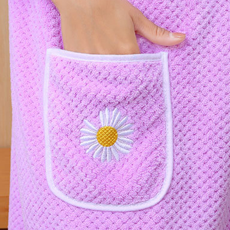 Quick Dry Absorb Water Wearable Bath Towel