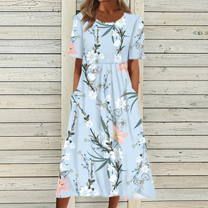 Casual Floral Dress