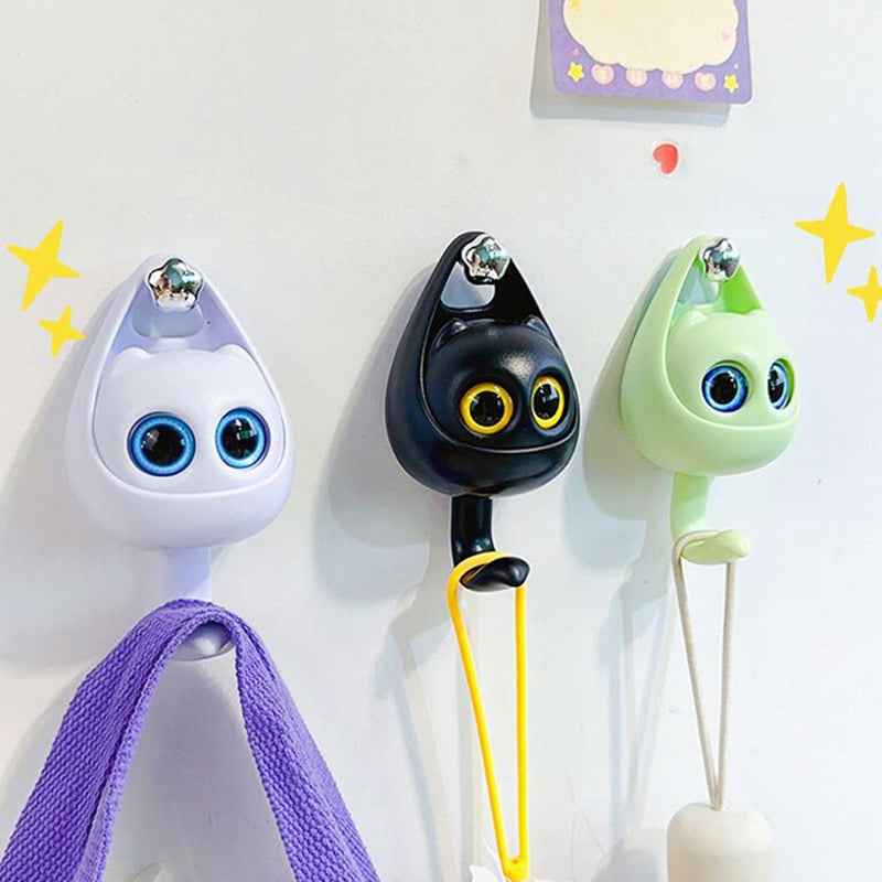 Creative Cute Wink Cat Hooks