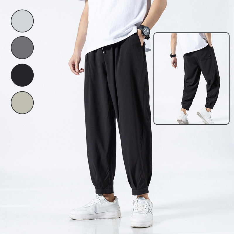 Ultra-Thin Elastic Quick-Drying Wide-Leg Pants