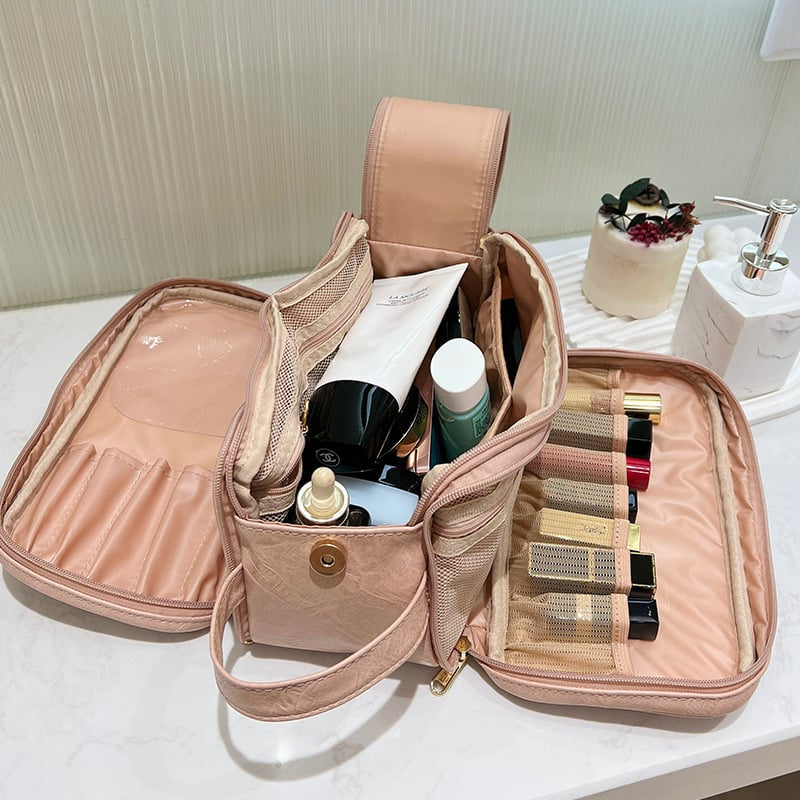 Large Capacity Portable Travel Cosmetic Bag